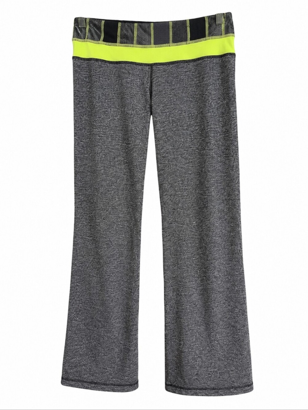 Lululemon Groove Pants Women’s Size 6 Gray Heathered Yoga Pants Flare Leg